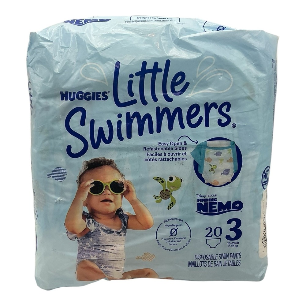 Huggies - Little Swimmers Swim‎ Pants (Size 3, 20 ct) - Disposable Diapers